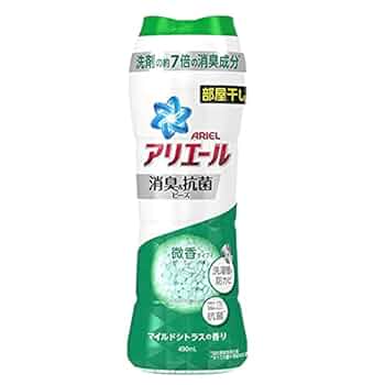 Amazon | アリエール 消臭&抗菌ビーズ 洗剤の7倍の消臭成分 部屋